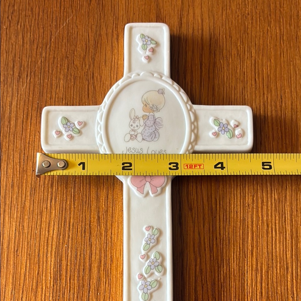 1990 Precious Moment White Cross - Picture 11 of 11